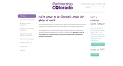 Desktop Screenshot of partnershipforcolorado.org