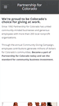 Mobile Screenshot of partnershipforcolorado.org